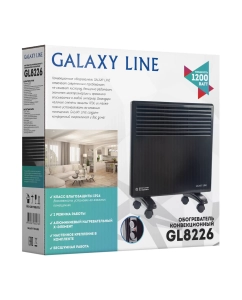 Купить Конвектор Galaxy GL 8226 черный  в E-mobi