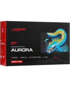 Купить 27&quot; Монитор ARDOR GAMING AURORA AQ27H3 Black 165Hz 2560x1440 VA  в E-mobi
