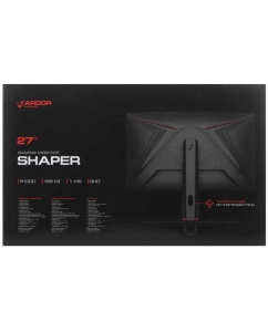 Купить 27&quot; Монитор Ardor Gaming SHAPER AQ27H4 черный VA 2560x1440 165Hz  в E-mobi