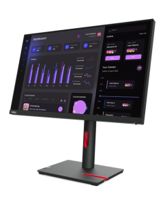 Купить 23,8&quot; Монитор LENOVO ThinkVision T24i-30 черный 60Hz 1920x1080 IPS  в E-mobi