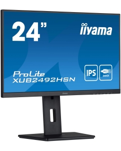 Купить 23.8&quot; Монитор IIYAMA ProLite XUB2492HSN-B5 черный 75Hz 1920x1080 IPS  в E-mobi