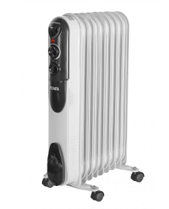 Купить Масляный радиатор Ресанта ОМПТ- 9Н 67/3/4 белый в E-mobi