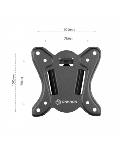Купить Кронштейн для телевизора 10&quot;-32&quot; ONKRON NP13 наклонно-поворотный, чёрный  в E-mobi