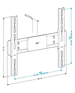 Купить Кронштейн для телевизора Holder LCD-F4611-B Black  в E-mobi