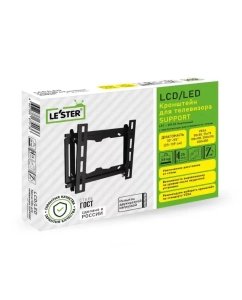 Купить Наклонный кронштейн для телевизора LE-STER LST-301.03 10-55 черный  в E-mobi
