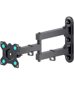 Купить Кронштейн для телевизора 10&quot;-32&quot; ONKRON R4 наклонно-поворотный, чёрный  в E-mobi