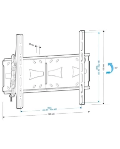 Купить Кронштейн для телевизора Holder LCDS-5071 Black  в E-mobi
