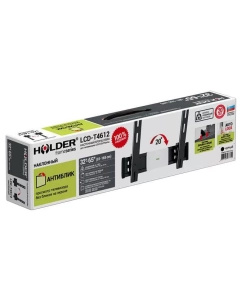 Купить Кронштейн для телевизора Holder LCD-T4612-B Black  в E-mobi