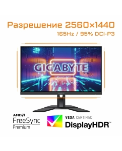 Купить 27&quot; Монитор GIGABYTE M27Q-EK черный 170Hz 2560x1440 IPS  в E-mobi