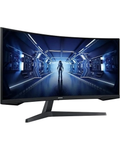 Купить 34&quot; Монитор Samsung Odyssey G5 C34G55TWWI черный 165Hz 3440x1440 VA  в E-mobi