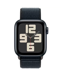 Купить Умные часы Apple Watch SE (2023) 44mm Aluminium Case with Sport Loop Midnight  в E-mobi