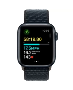 Купить Умные часы Apple Watch SE (2023) 44mm Aluminium Case with Sport Loop Midnight  в E-mobi