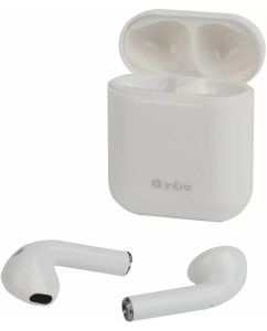 Купить Наушники беспроводные Intro HSW790 bluetooth с зарядным боксом вкладыши белые (Б0059362) в E-mobi