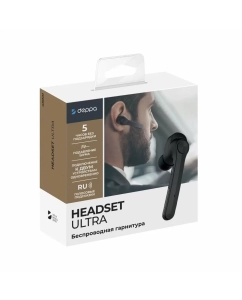 Купить Bluetooth-гарнитура Deppa Headset Ultra (46001)  в E-mobi