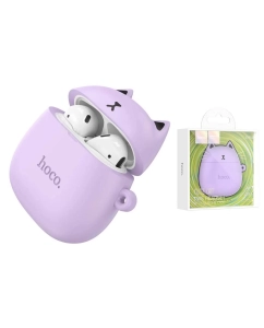 Купить Беспроводные наушники Hoco EW45 TW Cute Cat Violet (H72)  в E-mobi
