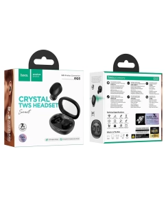 Купить Беспроводные наушники Hoco EQ3 Smart Black  в E-mobi
