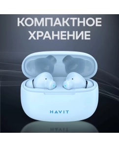 Купить Беспроводные наушники Havit TW967 Blue  в E-mobi