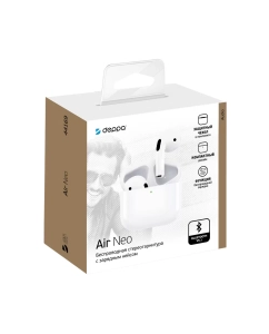 Купить Беспроводные наушники Deppa Air Neo White в E-mobi