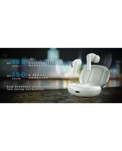 Купить Наушники беспроводные OLMIO  "TWE-17" White  в E-mobi