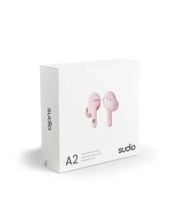 Купить Беспроводные TWS наушники  Sudio модель А2. Цвет розовый  в E-mobi