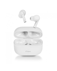 Купить Беспроводные наушники TTEC AirBeat Tone White (2KM144B) в E-mobi