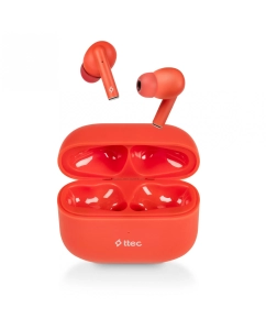 Купить Беспроводные наушники TTEC AirBeat Tone Red (2KM144NC) в E-mobi