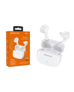 Купить Беспроводные наушники Borofone BE47 Perfecto белый в E-mobi