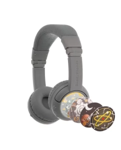 Купить Наушники Onanoff BuddyPhones Play Plus Grey в E-mobi
