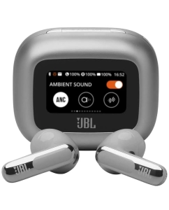 Купить Беспроводные наушники JBL Live Flex 3 Silver (172597) в E-mobi