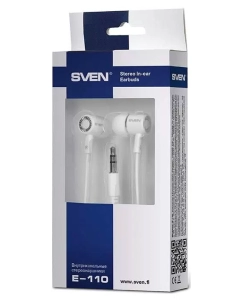 Купить Наушники Sven E-110 White  в E-mobi