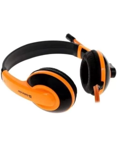 Купить Игровые наушники с микрофоном Defender Warhead G-120 оранжевый в E-mobi