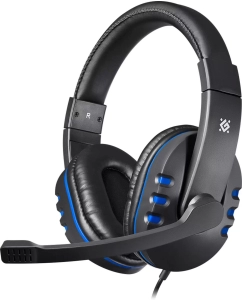 Купить Игровые наушники с микрофоном Defender Warhead G-160 синий в E-mobi