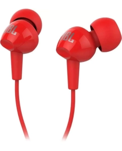 Купить Проводные наушники JBL C100SI Red  в E-mobi