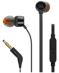 Купить Проводные наушники JBL T110 Black (JBLT110BLK) Black в E-mobi