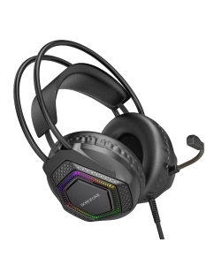 Купить Игровые наушники BOROFONE BO105 черный (BO105 Black)  в E-mobi