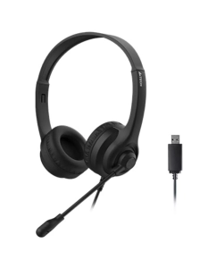 Купить Наушники для компьютера A4Tech HU-8 Black в E-mobi