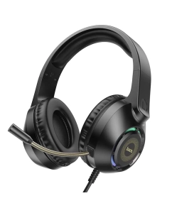 Купить Игровые наушники Hoco W108 черный в E-mobi