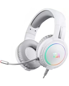 Купить Гарнитура Redragon Mento RGB игровая, 3,5 мм, белая в E-mobi