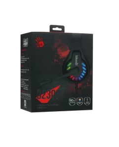 Купить Наушники A4Tech Bloody G230p с микрофоном, черные, накладные, 2 м в E-mobi