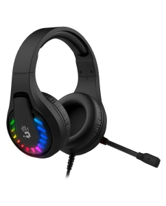 Купить Наушники A4Tech Bloody G230 с микрофоном, чёрные, накладные, 2 м  в E-mobi