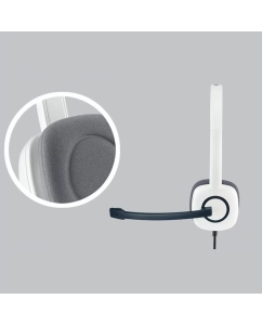 Купить Гарнитура Logitech H150 White/Black  в E-mobi