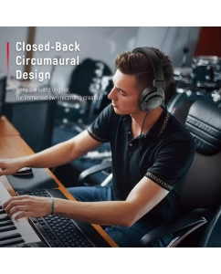 Купить Мониторные наушники Fifine H8 Monitor Headsets черный  в E-mobi