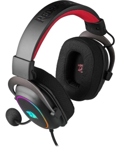 Купить Игровые наушники с микрофоном REDRAGON Zeus X, объемный звук 7.1, USB, RGB  в E-mobi