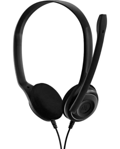 Купить Гарнитура EPOS Sennheiser PC 8 USB,  для контактных центров, накладные,  проводные, черный  в E-mobi