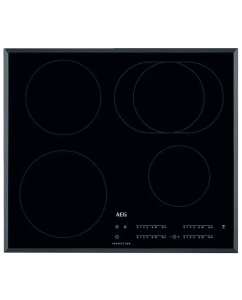 Купить Встраиваемая варочная панель индукционная AEG IKB64410FB черный в E-mobi