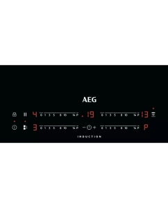 Купить Встраиваемая варочная панель индукционная AEG IKE64441FB черный  в E-mobi