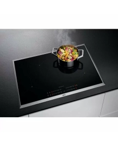 Купить Встраиваемая варочная панель индукционная AEG IAE84411XB черный  в E-mobi