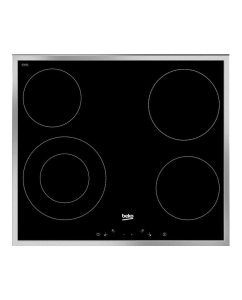 Купить Встраиваемая варочная панель электрическая Beko HIC 64402 X Black в E-mobi