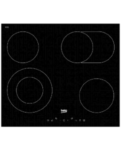 Купить Встраиваемая варочная панель электрическая Beko HIC 64403 T черный в E-mobi