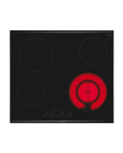 Купить Встраиваемая варочная панель электрическая Bosch PKF675FP2E черный в E-mobi